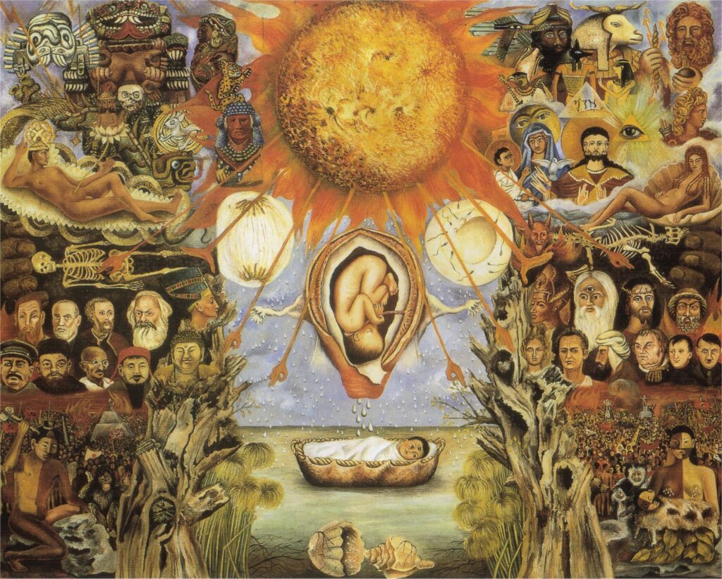 Moses (1945) – Frida Kahlo Tablo