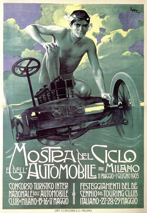 Mostra del Ciclo (1905) – Leopoldo Metlicovitz Tablo