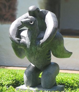 Mother and Child (1930) - Jacques Lipchitz Tablo