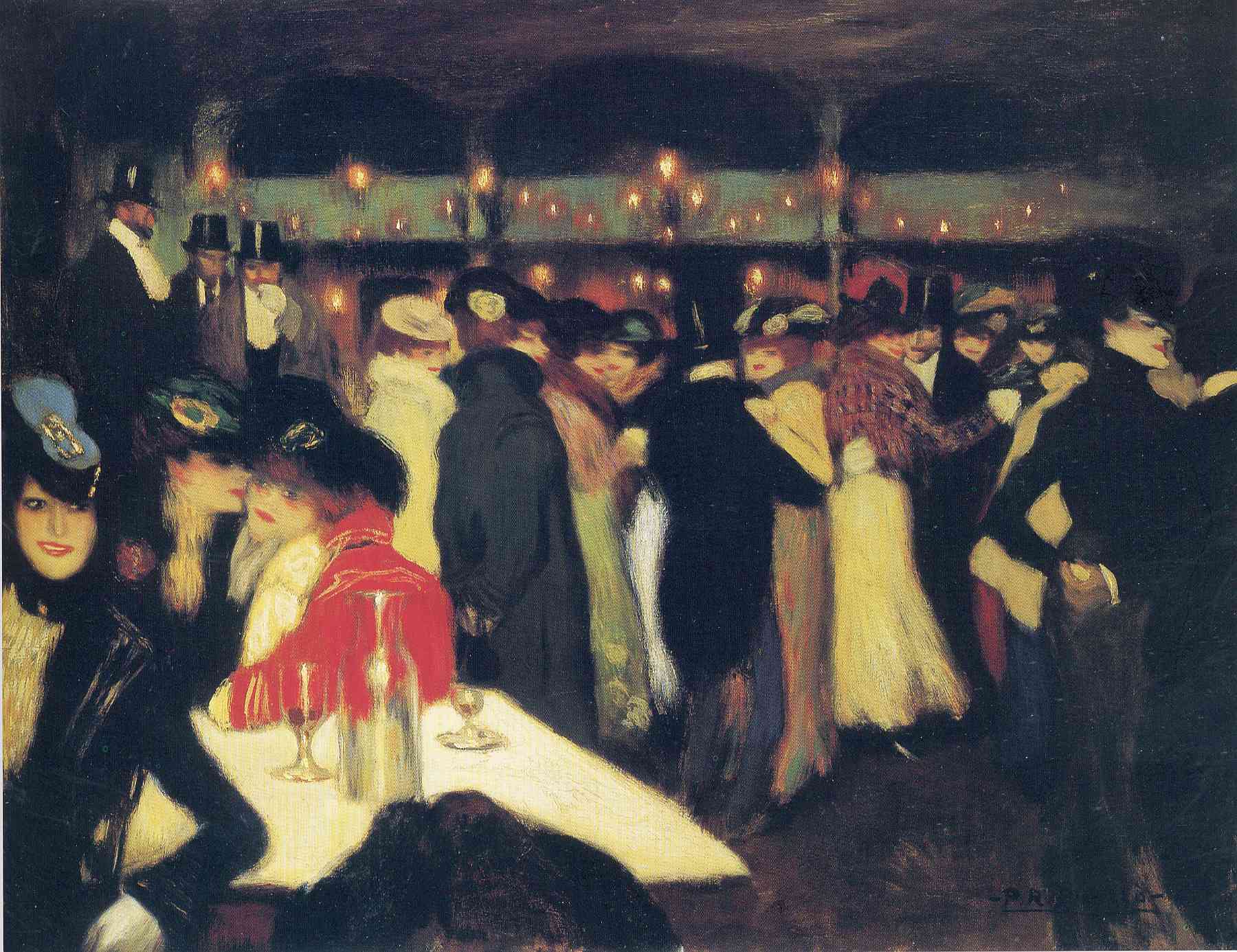 Moulin de la Galette (1900) - Pablo Picasso Tablo