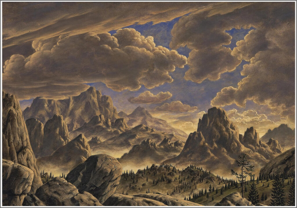 Mountain Landscape (1939) - Werner Peiner Tablo