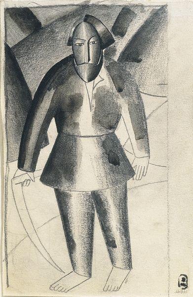 Mower (1912) - Kazimir Malevich Tablo