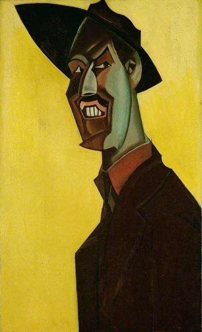 Mr Wyndham Lewis as 'Tyro' (1921) - Wyndham Lewis Tablo