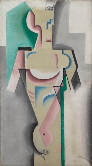 Mužské torzo (1913) - Josef Čapek Tablo