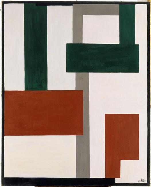 Mural (1924) - Fernand Léger Tablo