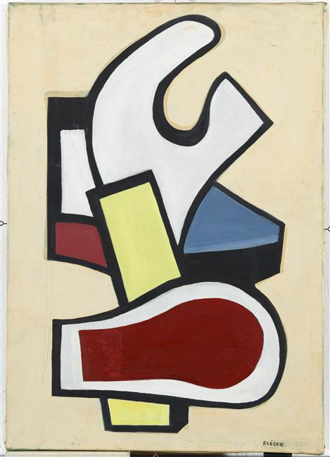 Mural (1953) - Fernand Léger Tablo