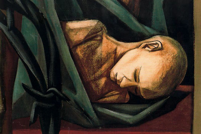 Mural of Human Rights. Dead Child (Detail) (1953) – Vela Zanetti Tablo