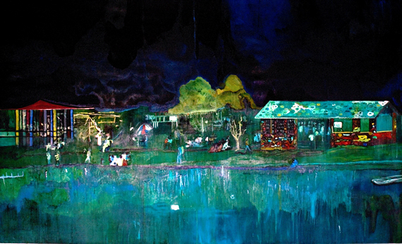 Music of the Future – Peter Doig Tablo