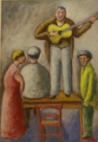 Musicante – Ottone Rosai Tablo