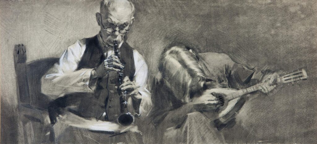 Musicians (1950) - Viktor Zaretsky Tablo