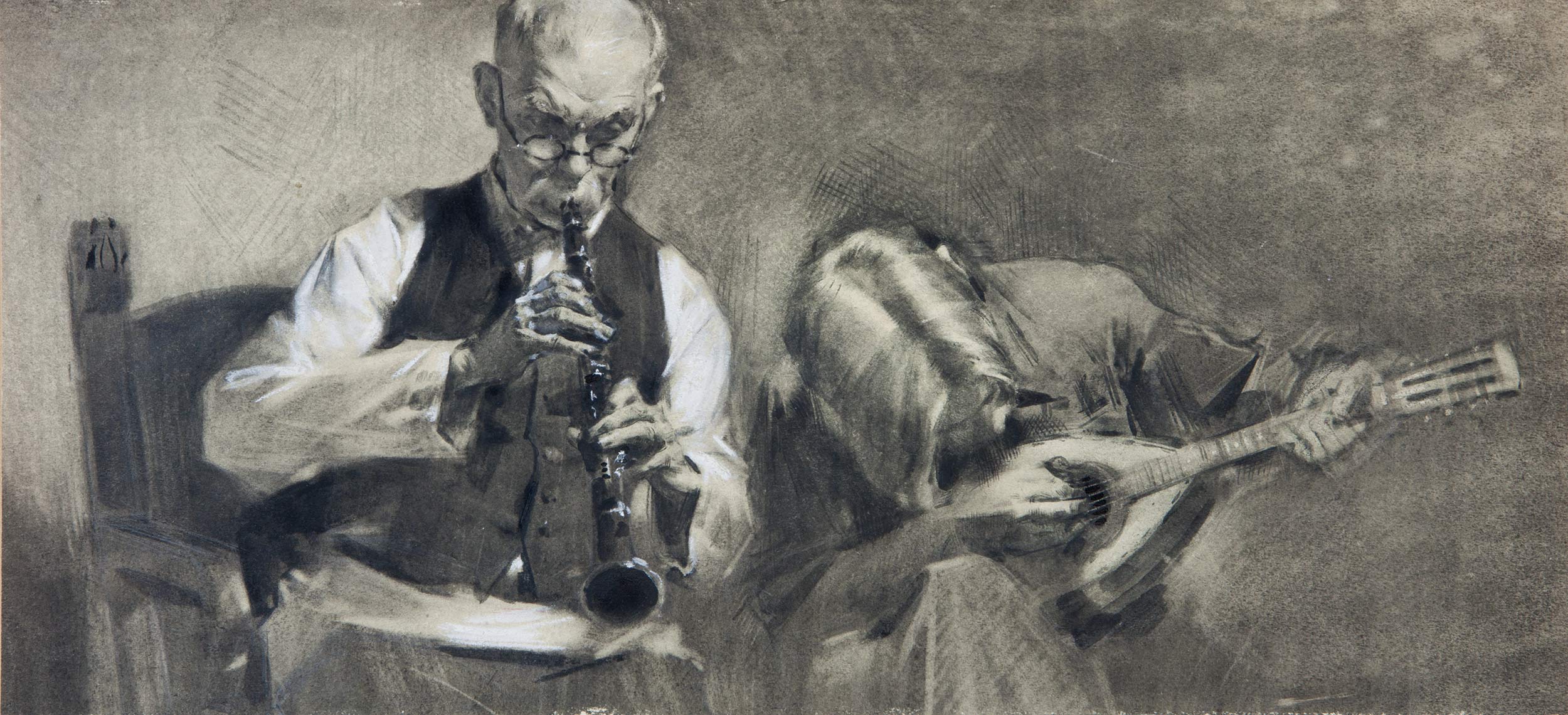 Musicians (1950) - Viktor Zaretsky Tablo
