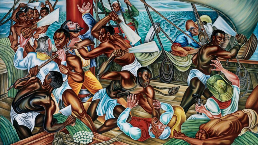 Mutiny on the Amistad (1938) - Hale Woodruff Tablo