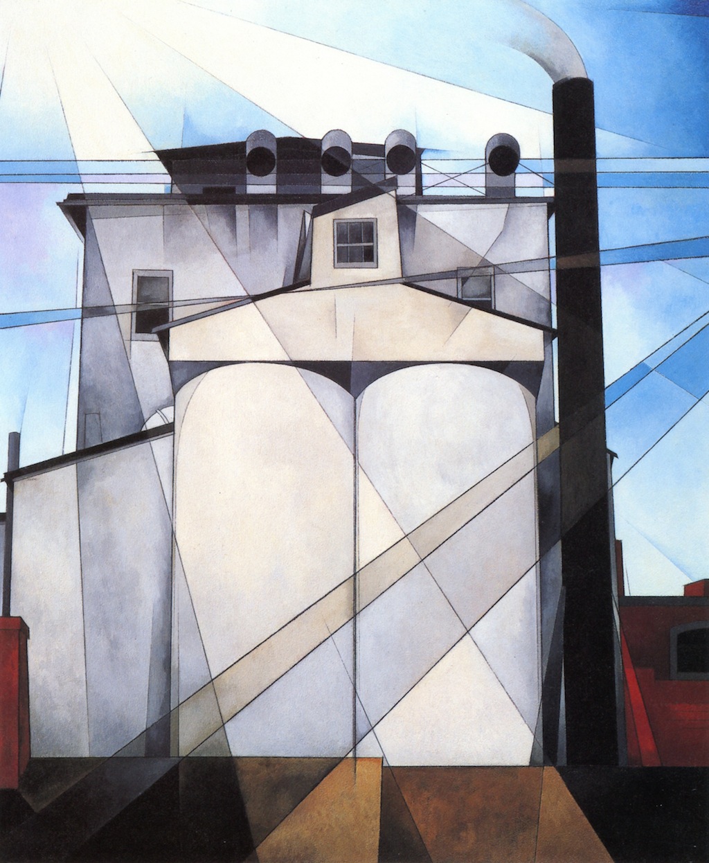 My Egypt (1927) - Charles Demuth Tablo