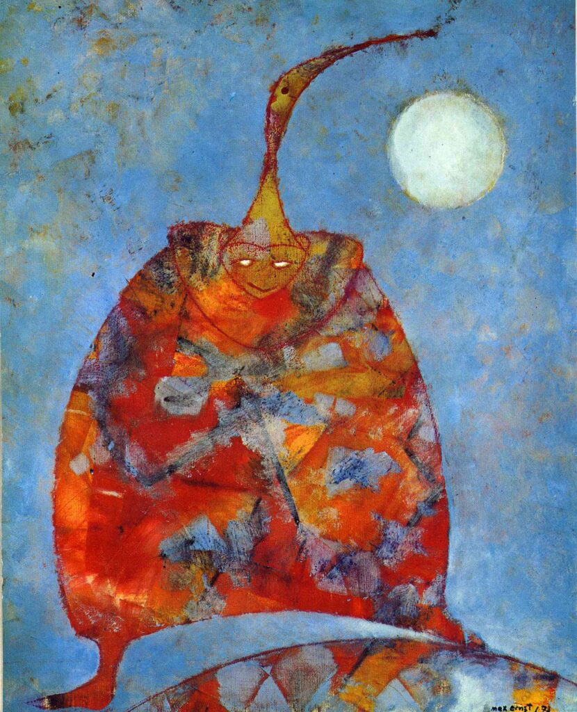 My Friend Pierrot - Max Ernst Tablo