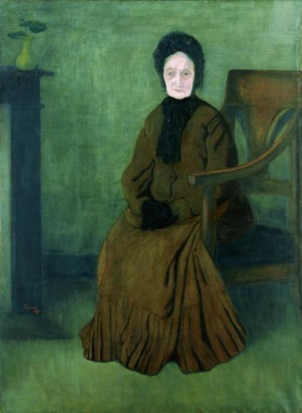 My Grandmother (1894) - József Rippl-Rónai Tablo