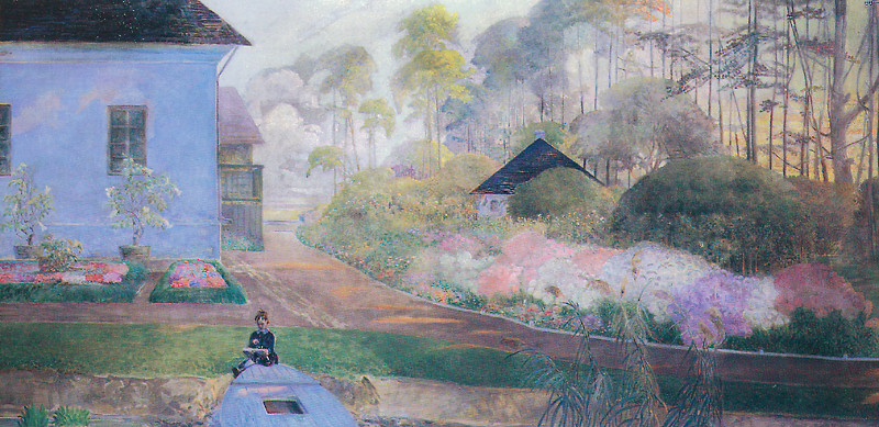 My Life Childhood - Jacek Malczewski Tablo