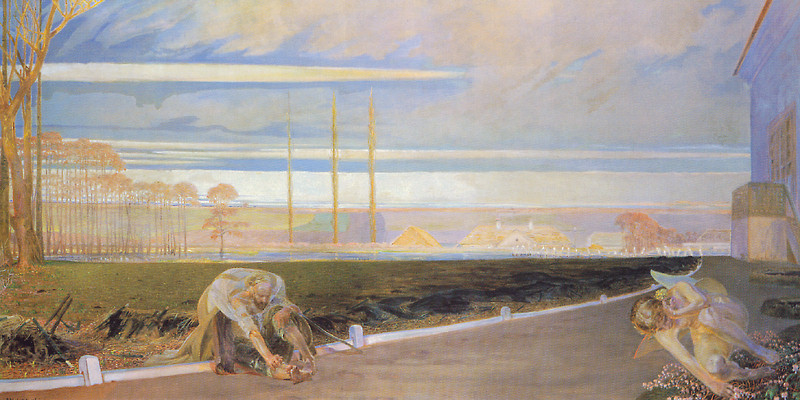 My Life Return - Jacek Malczewski Tablo