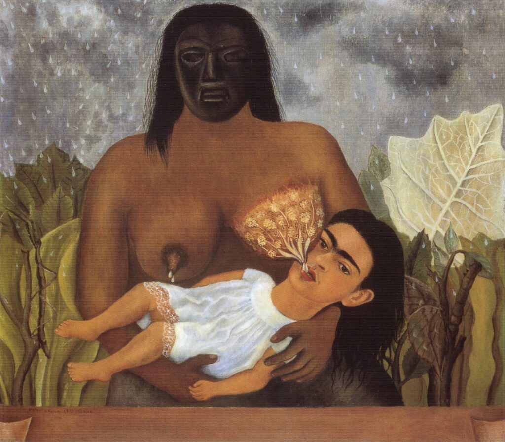 My Nurse and I (1937) – Frida Kahlo Tablo