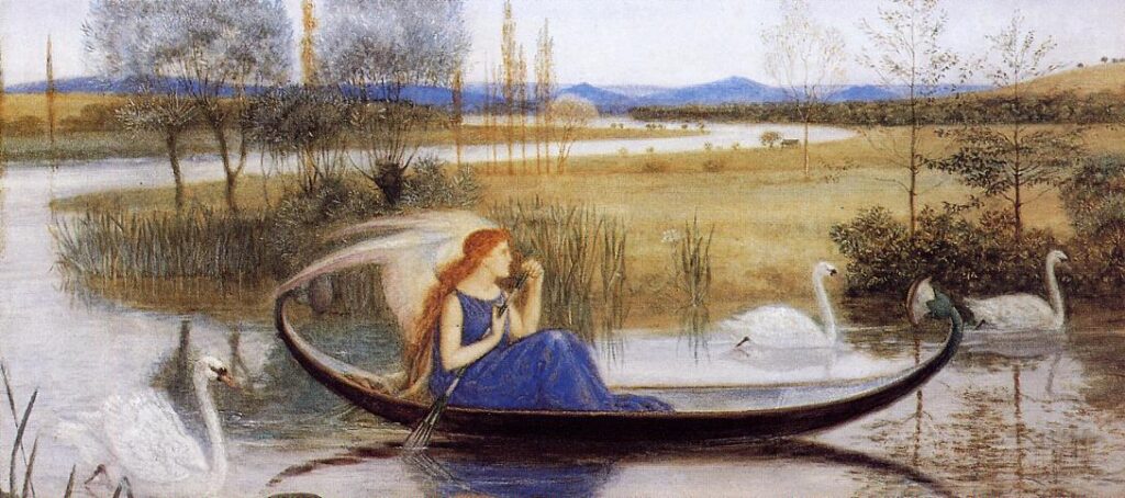 My Soul is an Enchanted Boat... - Walter Crane Tablo