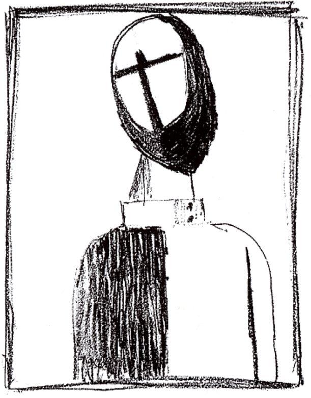 Mystic - Kazimir Malevich Tablo
