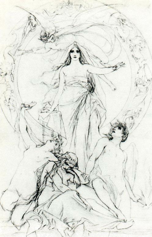 Mythologie (1884) – Maximilian Pirner Tablo