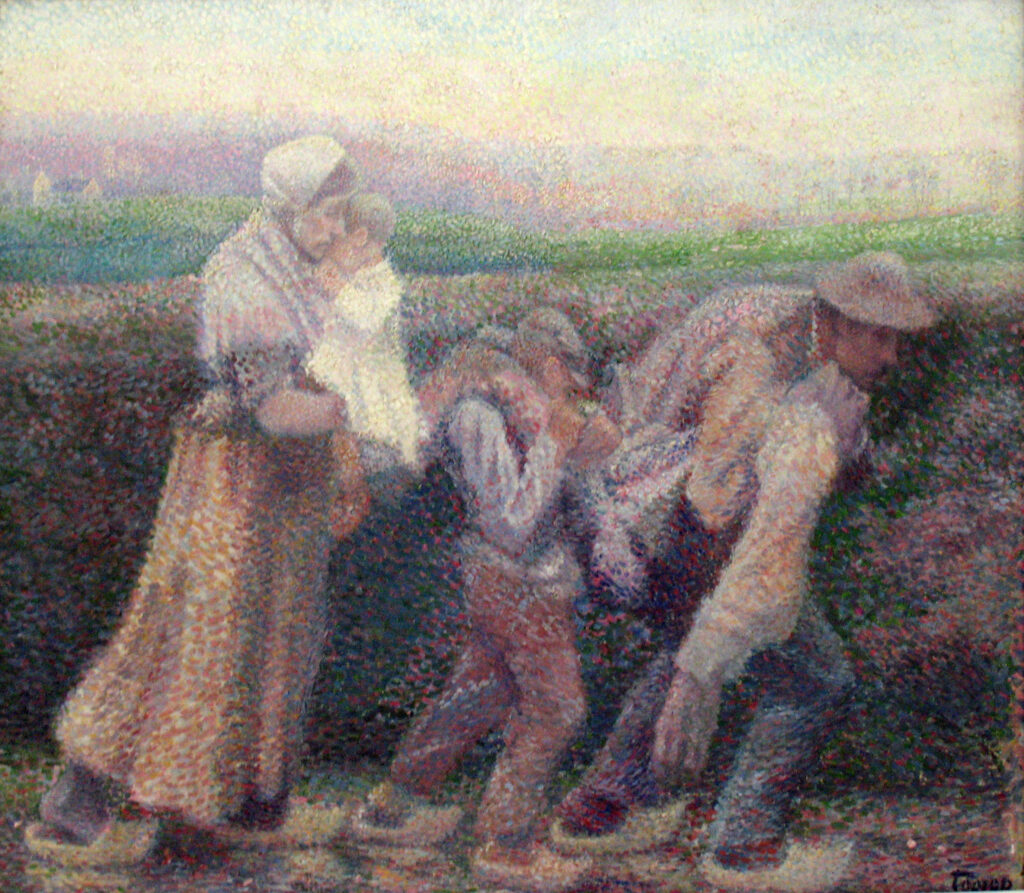 Na De Werkstaking (1890) – Jan Toorop Tablo