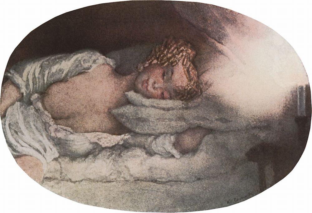 Natalia Pavlovna (1899) – Konstantin Somov Tablo