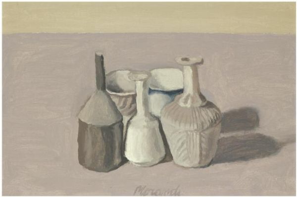 Natura Morta (1956) – Giorgio Morandi Tablo