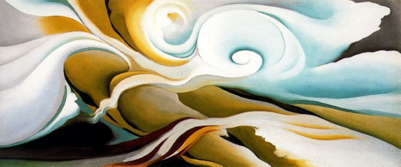 Nature Forms Gasp - Georgia O'Keeffe Tablo