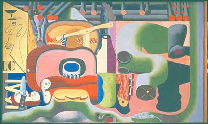 Nature morte Le bûcheron (1931) - Le Corbusier Tablo