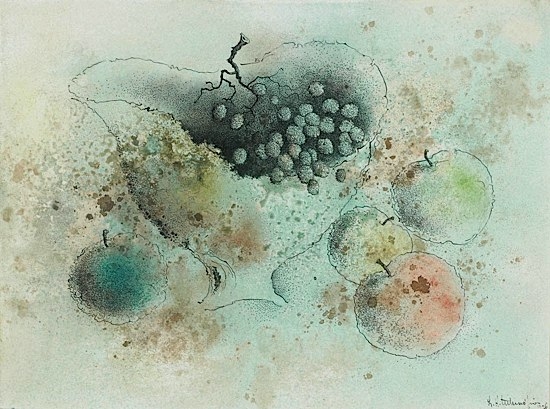 Nature morte a la coupe de fruits (1926) – Léon Arthur Tutundjian Tablo