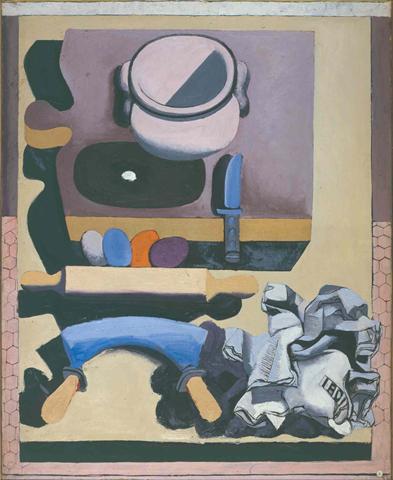 Nature morte au hachoir (1928) - Le Corbusier Tablo