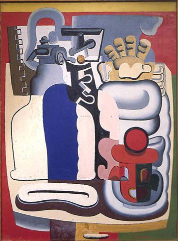 Nature morte au siphon (1928) - Le Corbusier Tablo