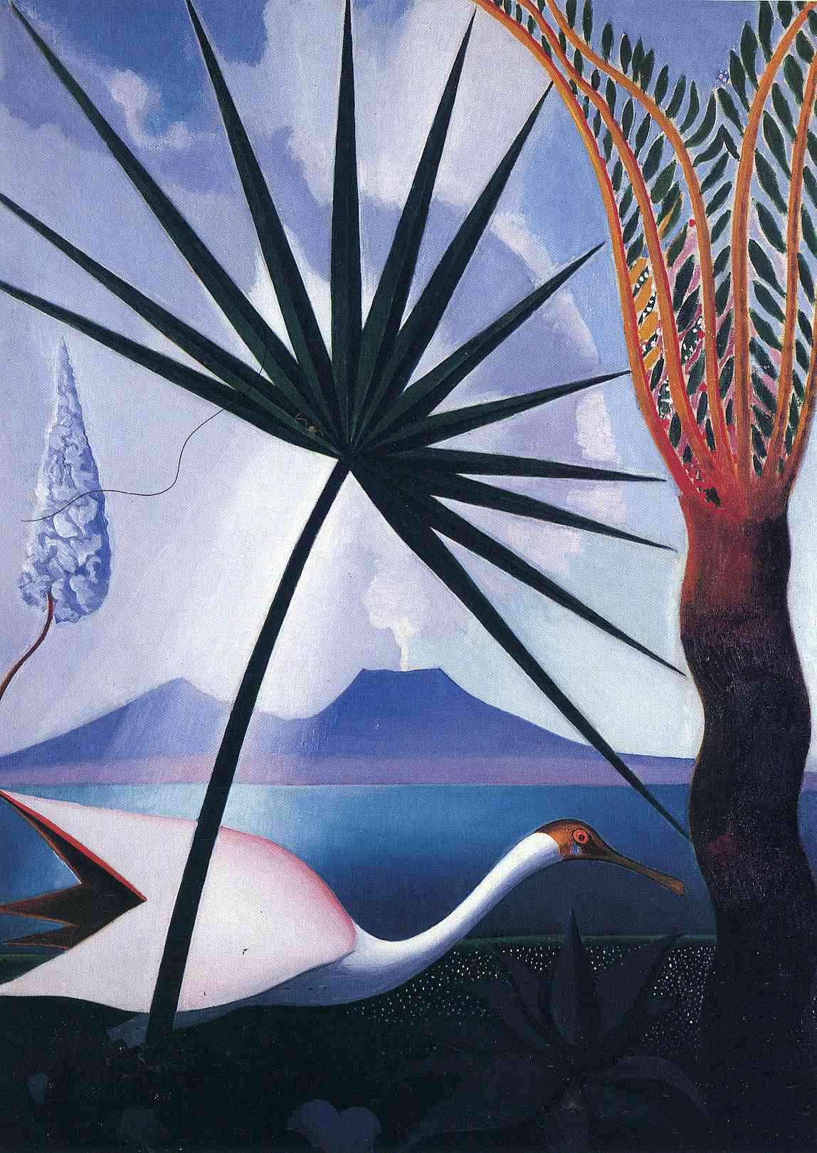 Neapolitan Song - Joseph Stella Tablo
