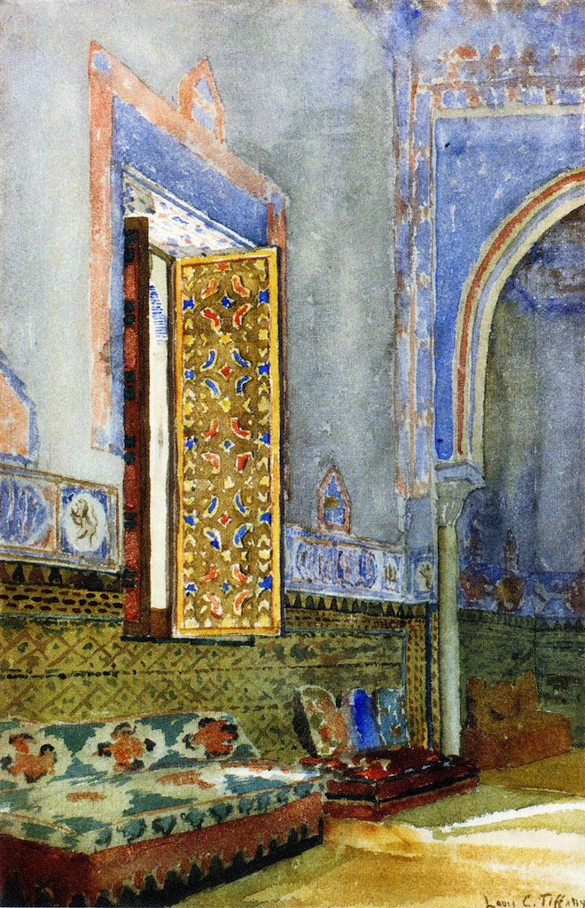 Near Eastern Interior – Louis Comfort Tiffany Tablo