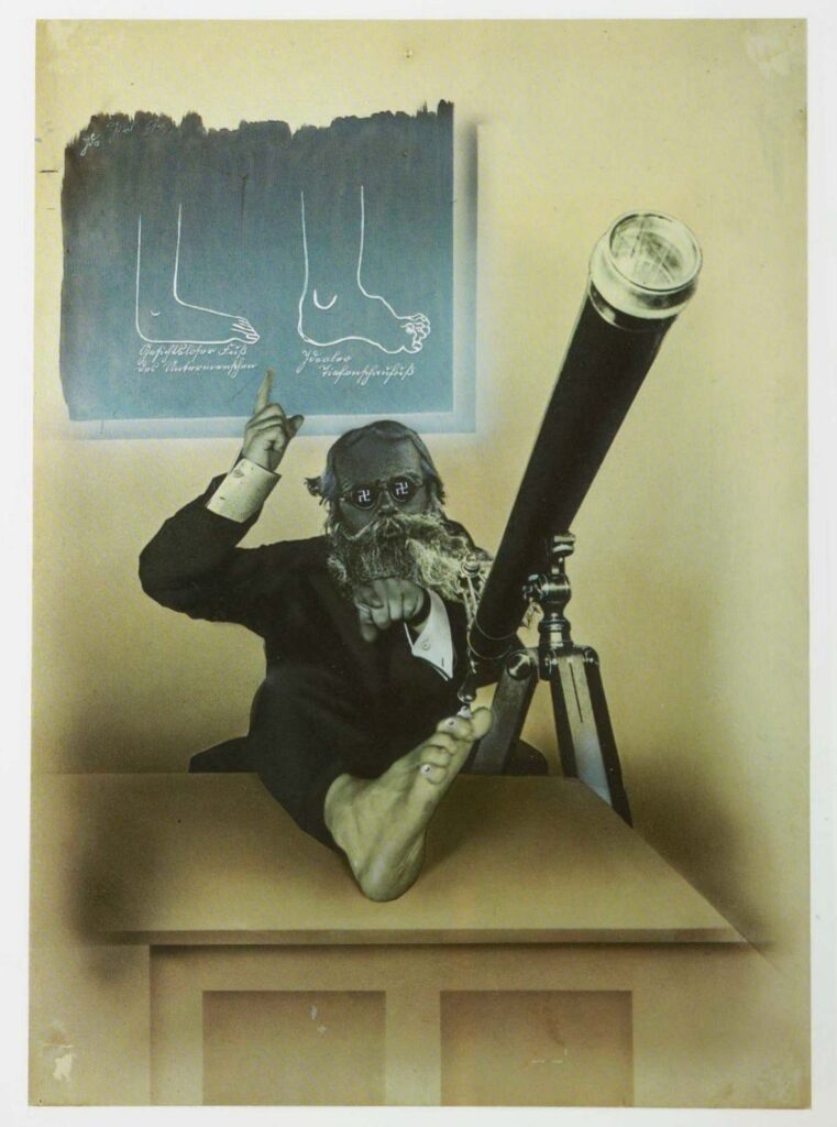 New Chair at the German Universities (AIZ) (1933) - John Heartfield Tablo