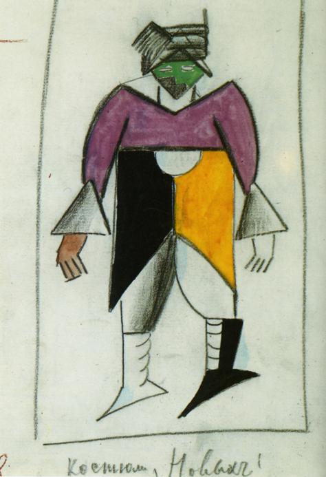 New Man (1913) - Kazimir Malevich Tablo