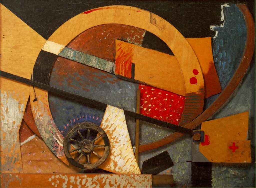 New Merzpicture (1931) – Kurt Schwitters Tablo