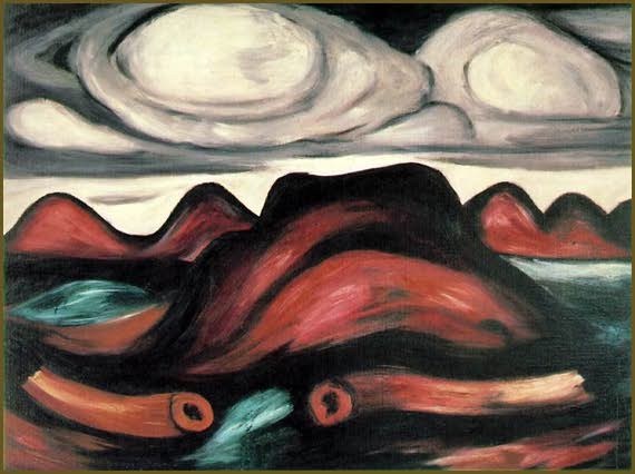 New Mexico Recollections, No. 12 - Marsden Hartley Tablo