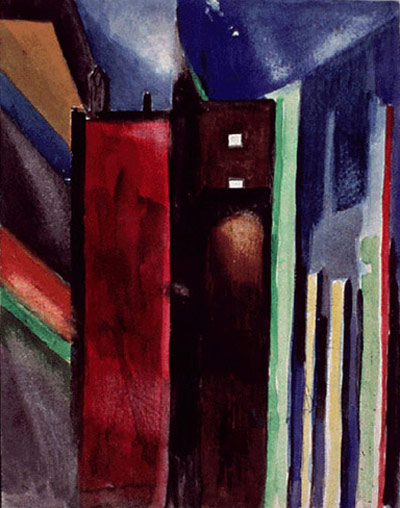 New York - Joseph Stella Tablo