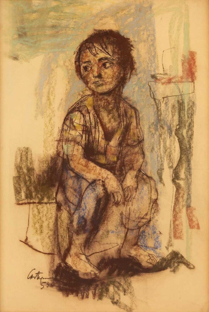 Niño - Juan Carlos Castagnino Tablo