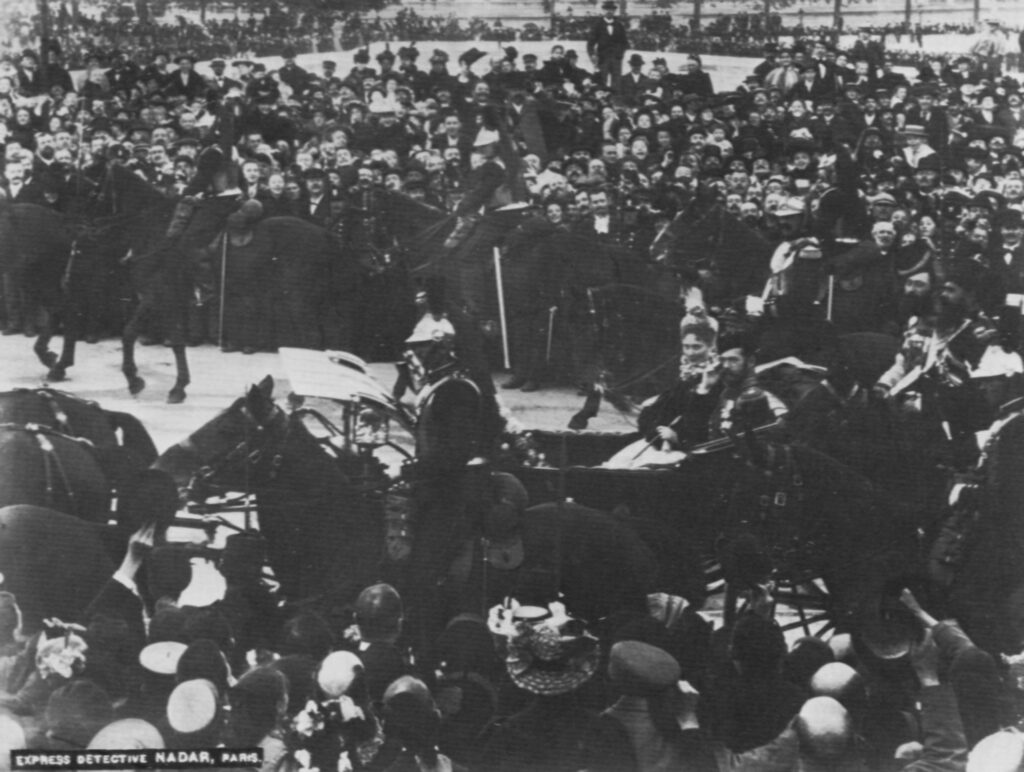 Nicholas II, Tsar of Russia, on a visit to Paris (1896) - Félix Nadar Tablo