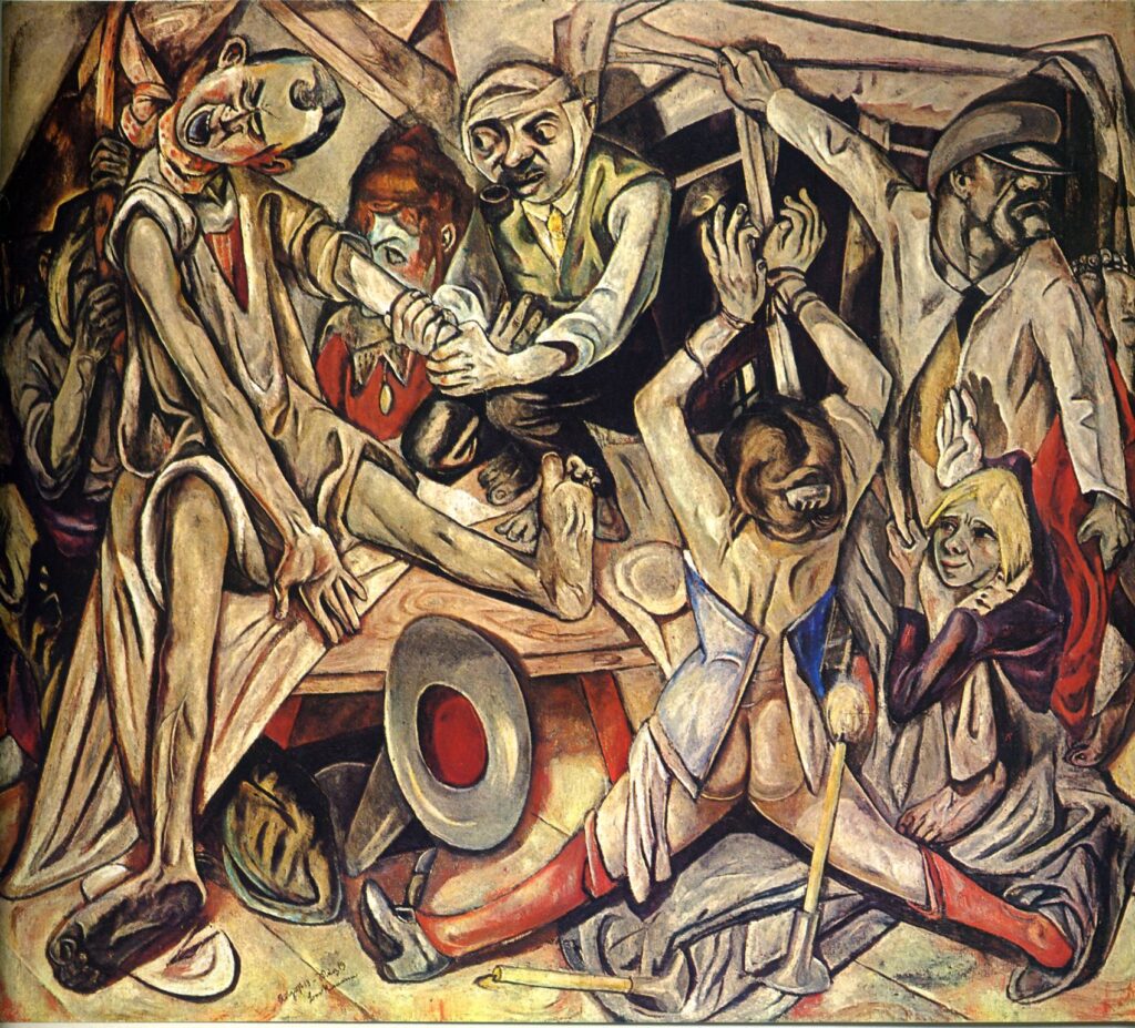 Night (1918) - Max Beckmann Tablo