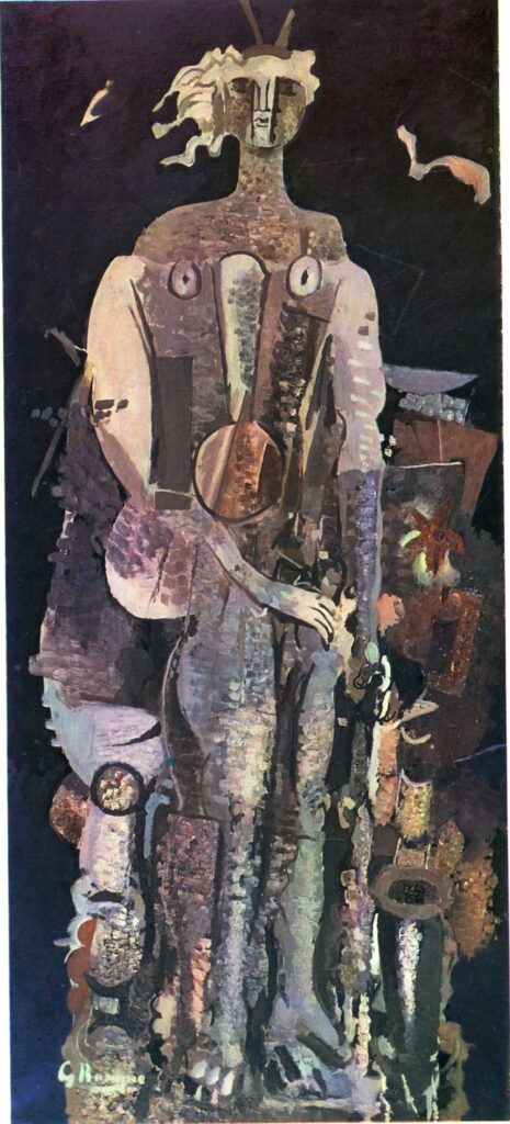 Night (1951) - Georges Braque Tablo