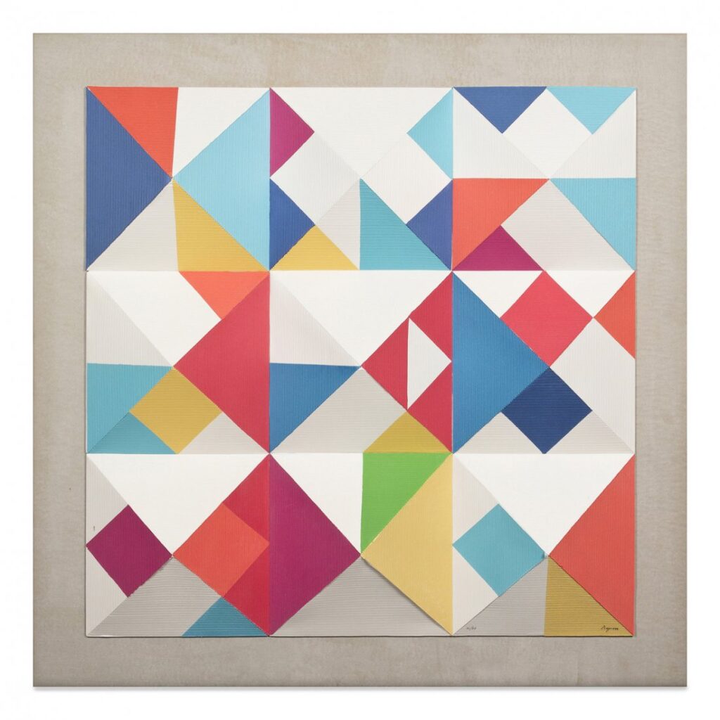 Nines - Yaacov Agam Tablo