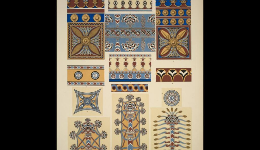 Nineveh and Persia, no. 1 – Owen Jones Tablo
