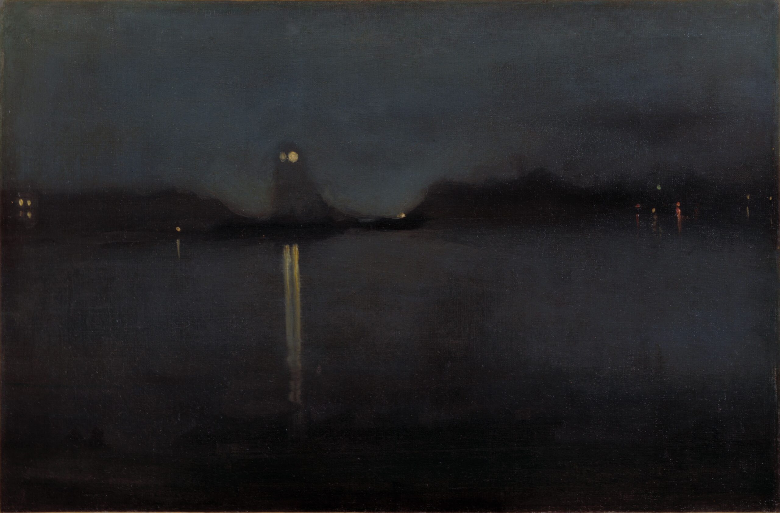 Nocturne (1870) - James McNeill Whistler Tablo