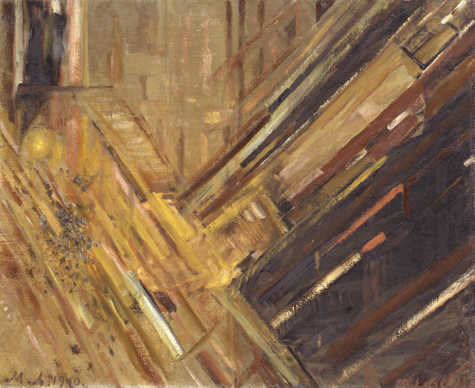 Nocturne (1914) - Mikhail Larionov Tablo