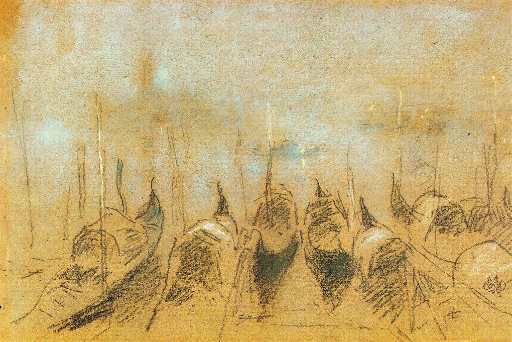 Nocturne, San Giorgio (1880) - James McNeill Whistler Tablo