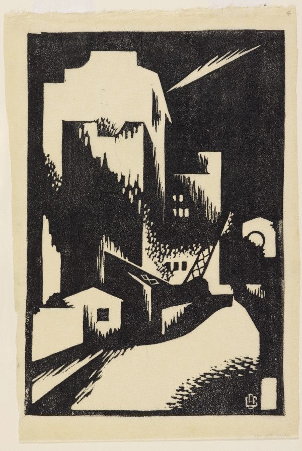 Nocturne, Wynyard Square (1932) - Dorrit Black Tablo